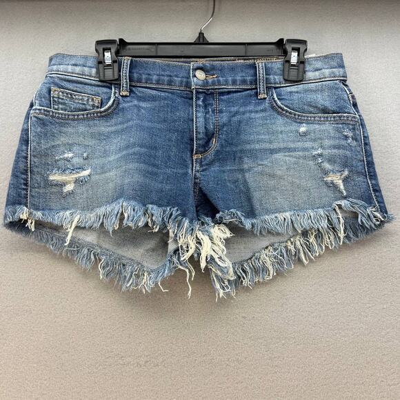 Siwy Women's Blondie Shorts Size 27 (4) Come Back To Me Frayed Hem W702CRK2